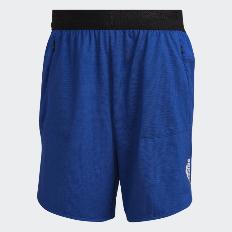 Shorts Adidas Royal Blue Projetados Para Treinar Heat.rdy Hiit
