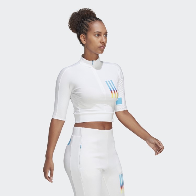 Camiseta Branca Missão Vitória Slim Fit Adidas