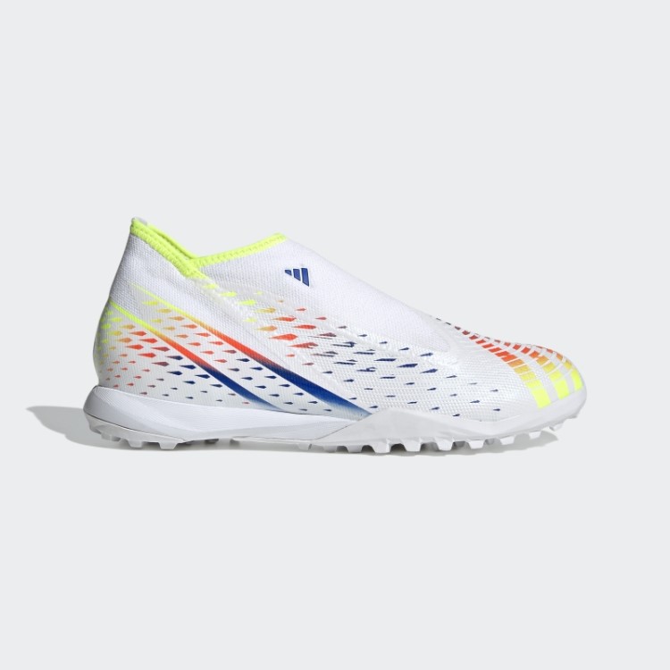 Predador Edge.3 Chuteiras De Futebol Sem Cadarço Adidas Branco