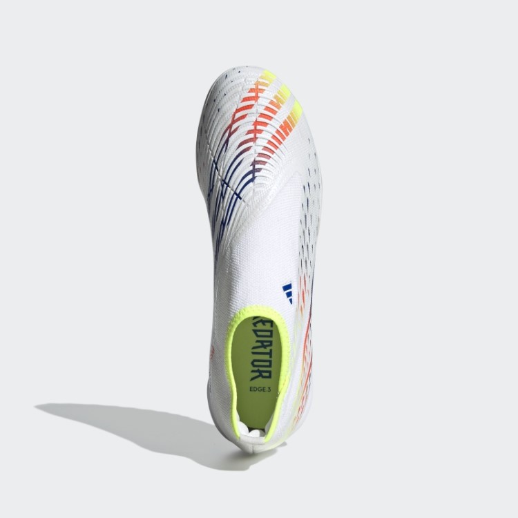 Predador Edge.3 Chuteiras De Futebol Sem Cadarço Adidas Branco