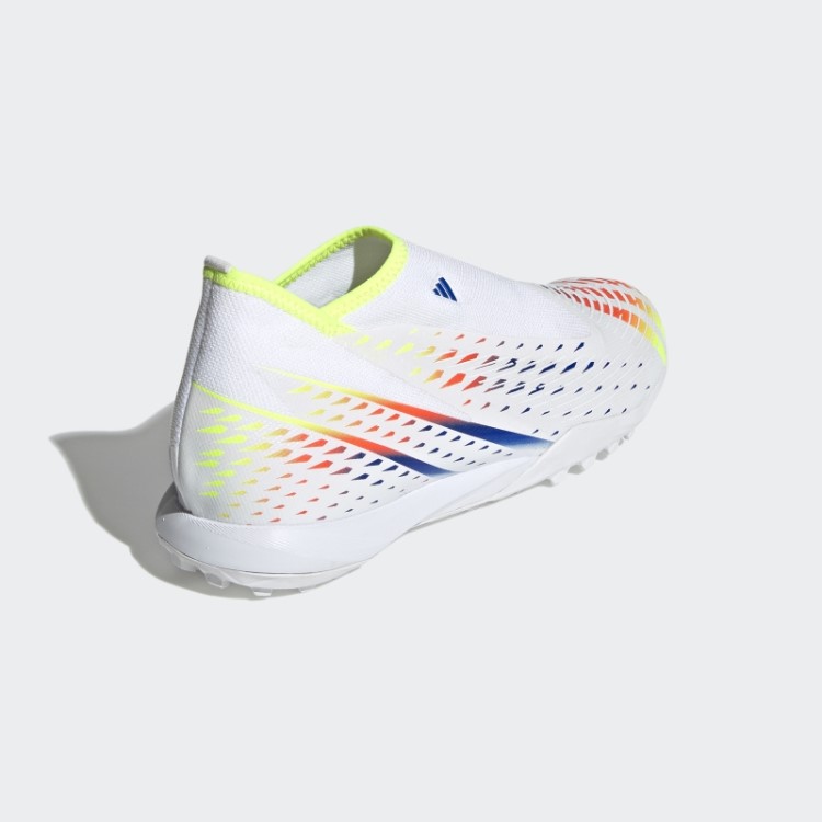 Predador Edge.3 Chuteiras De Futebol Sem Cadarço Adidas Branco