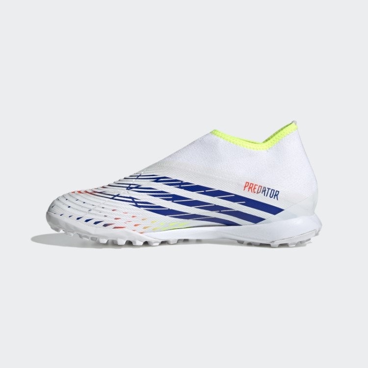 Predador Edge.3 Chuteiras De Futebol Sem Cadarço Adidas Branco