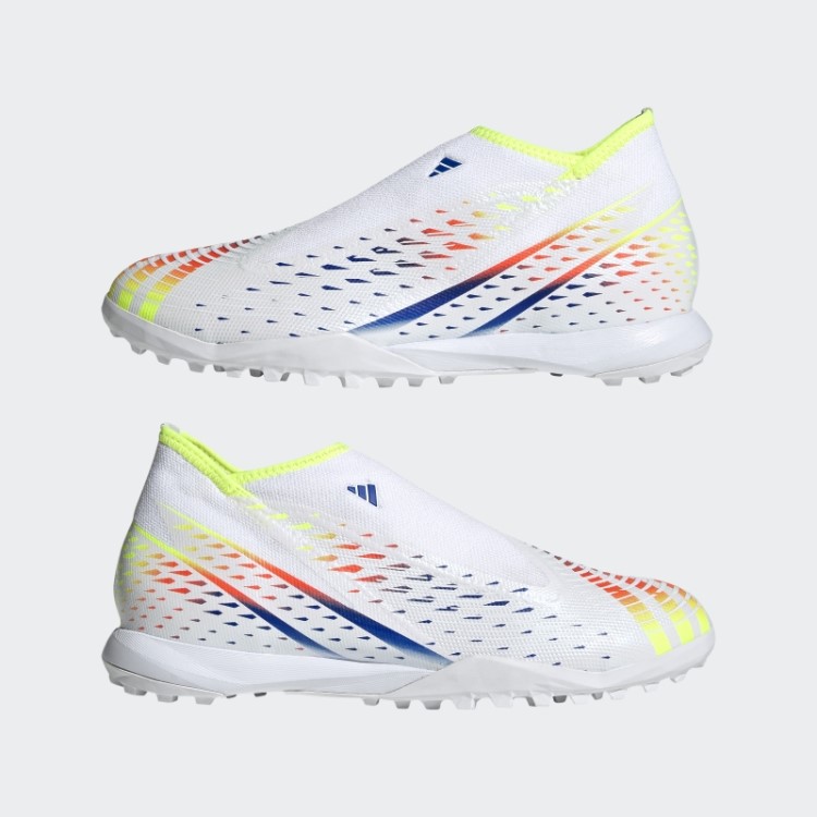 Predador Edge.3 Chuteiras De Futebol Sem Cadarço Adidas Branco