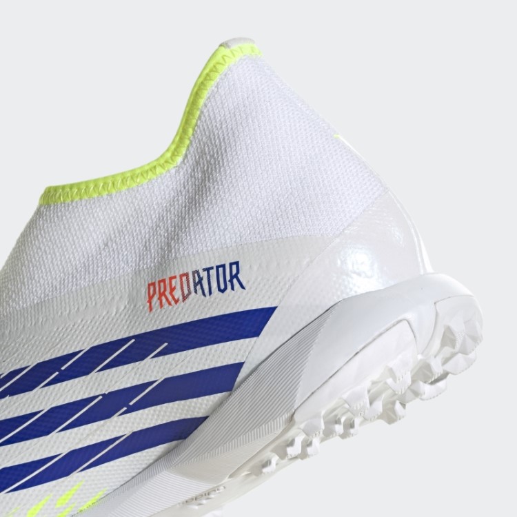 Predador Edge.3 Chuteiras De Futebol Sem Cadarço Adidas Branco