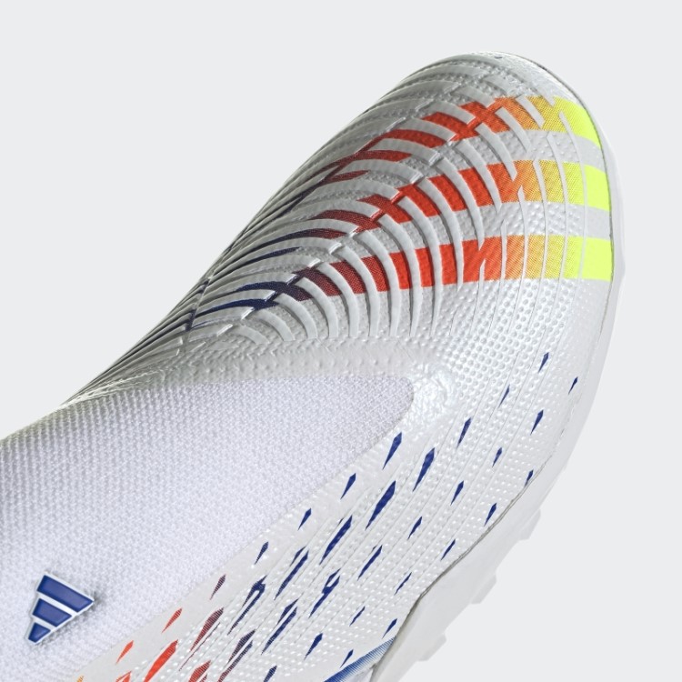 Predador Edge.3 Chuteiras De Futebol Sem Cadarço Adidas Branco