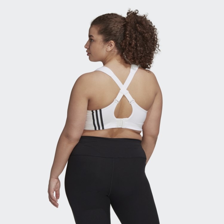 Sutiã Tlrd Impact Training De Alto Suporte (tamanho Grande) Branco Adidas