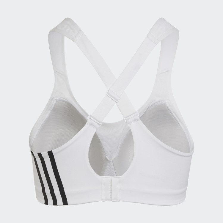 Sutiã Tlrd Impact Training De Alto Suporte (tamanho Grande) Branco Adidas