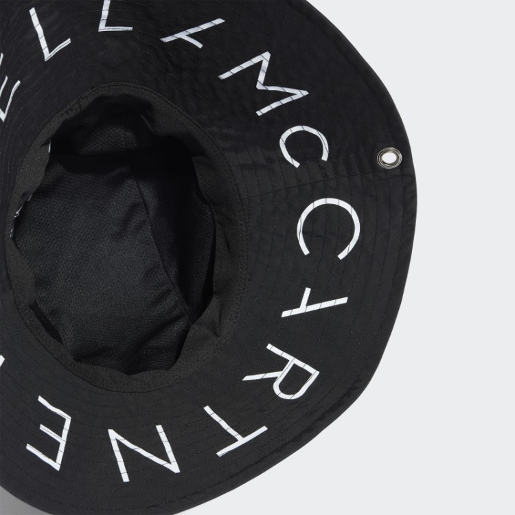 Moda De Chapéu Bucket Adidas By Stella Mccartney Preto