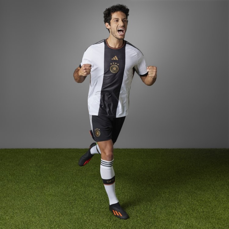 Adidas Branco Alemanha 22 Home Autêntico Jersey