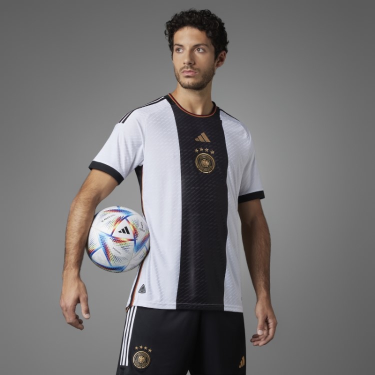 Camisa Branca Adidas Alemanha 22 Home Autêntico