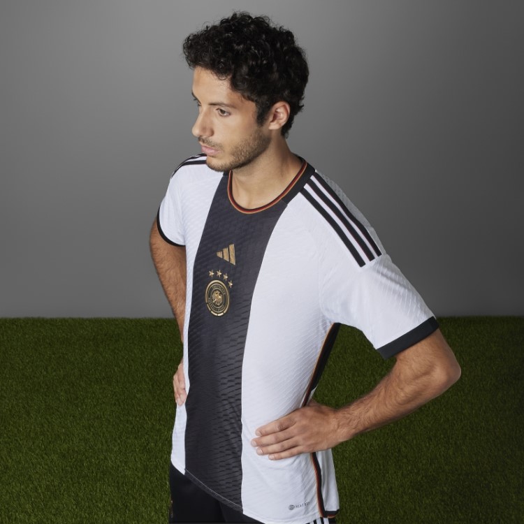 Camisa Branca Adidas Alemanha 22 Home Autêntico