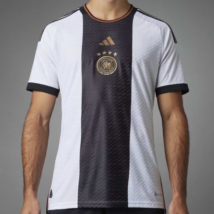 Camisa Branca Adidas Alemanha 22 Home Autêntico