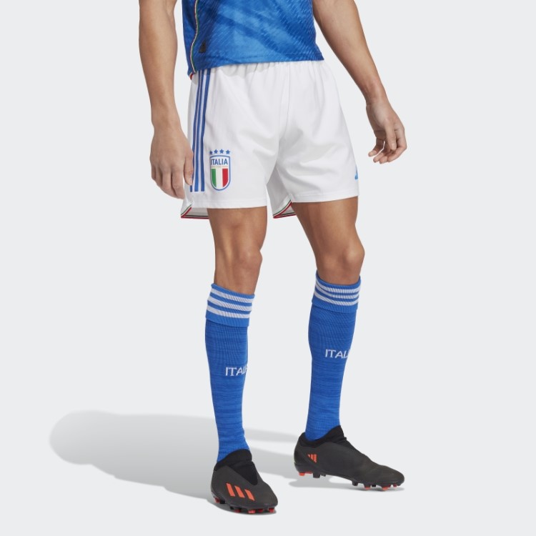 Calção Branco Adidas Italia 23 Home Autêntico