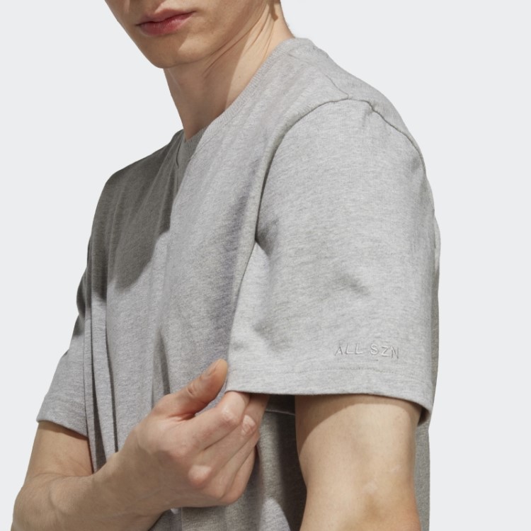 Camiseta Cinza Médio All Szn Adidas