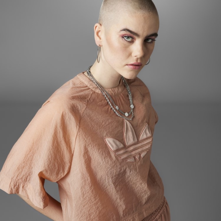 Camiseta Cropped Sempre Original Adidas Clay