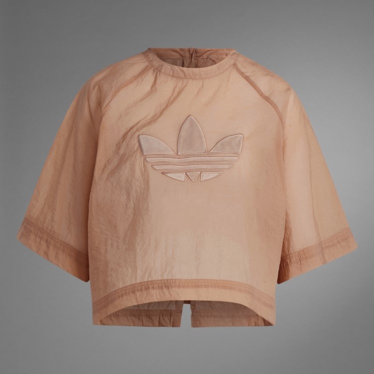 Camiseta Cropped Sempre Original Adidas Clay