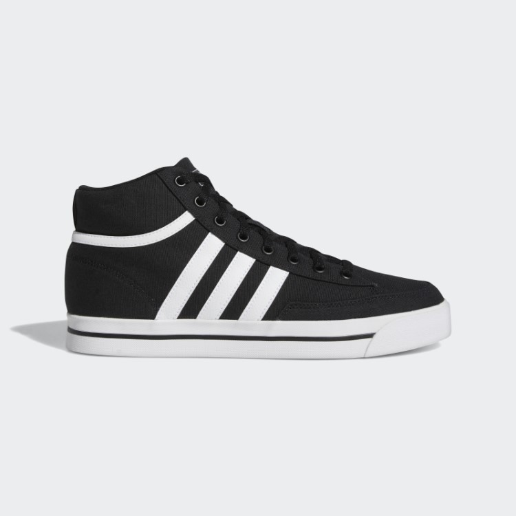 Retrovulc Tênis De Skate Mid Canvas Preto Adidas