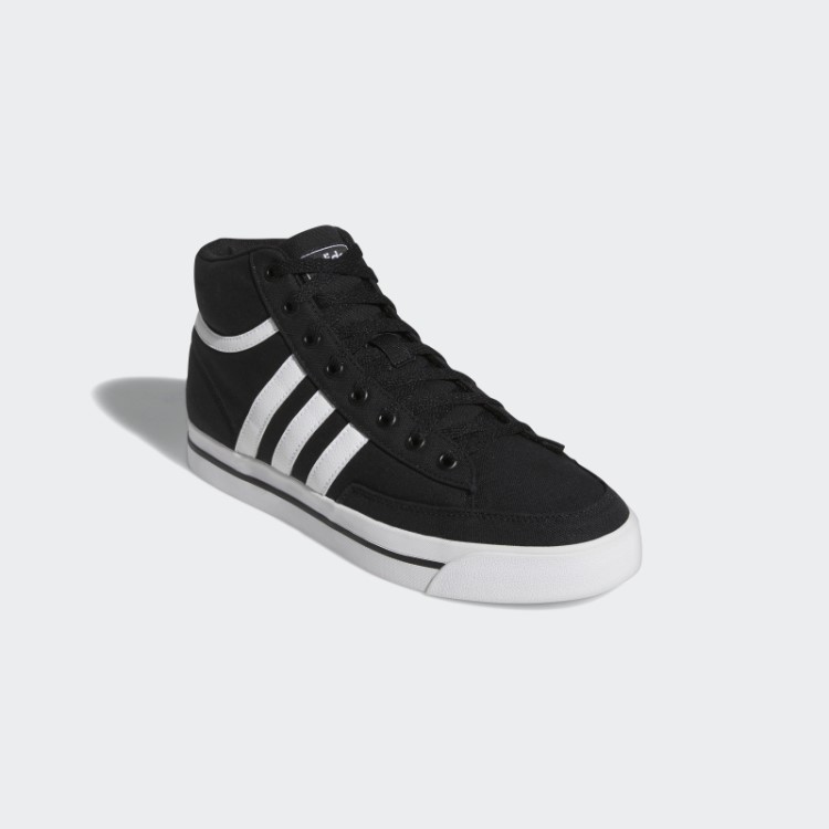 Retrovulc Tênis De Skate Mid Canvas Preto Adidas