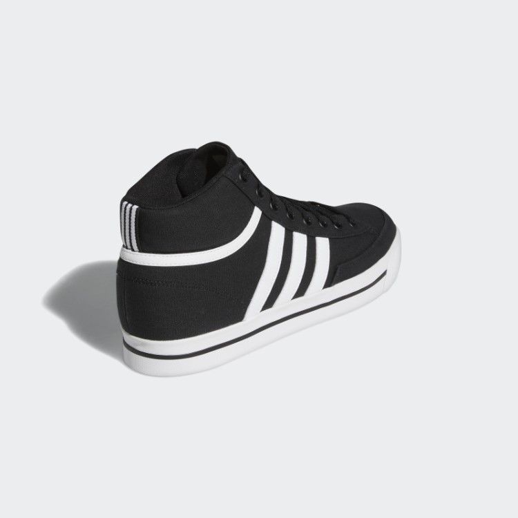 Retrovulc Tênis De Skate Mid Canvas Preto Adidas