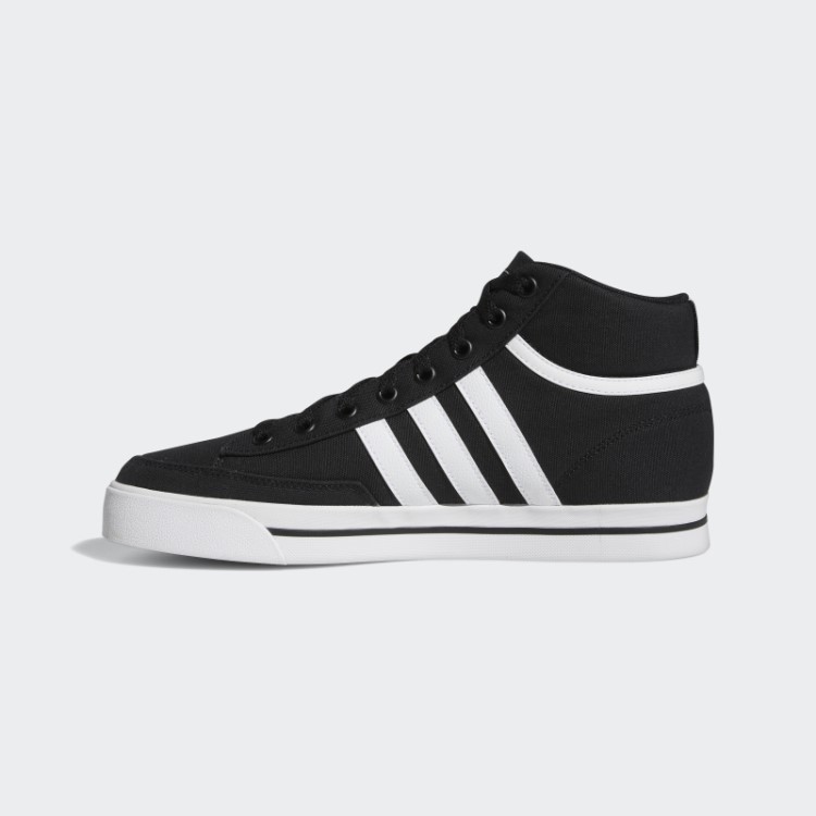 Retrovulc Tênis De Skate Mid Canvas Preto Adidas