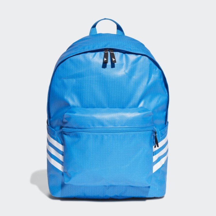 Mochila Clássica Com As Três Listras Future Icon Adidas Blue Rush