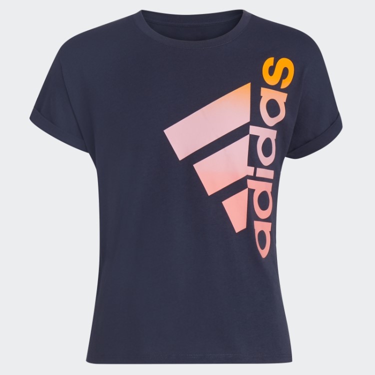 Camiseta Adidas Navy Cintura Dolman 22