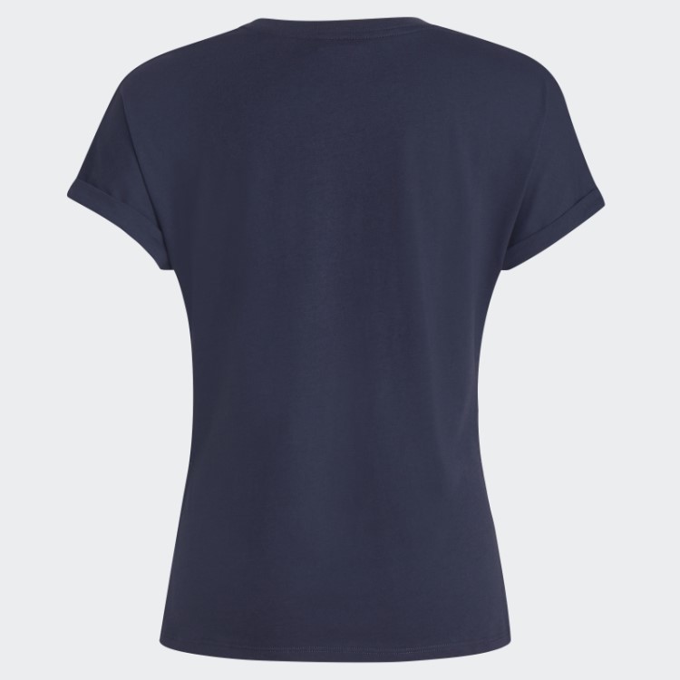 Camiseta Adidas Navy Cintura Dolman 22
