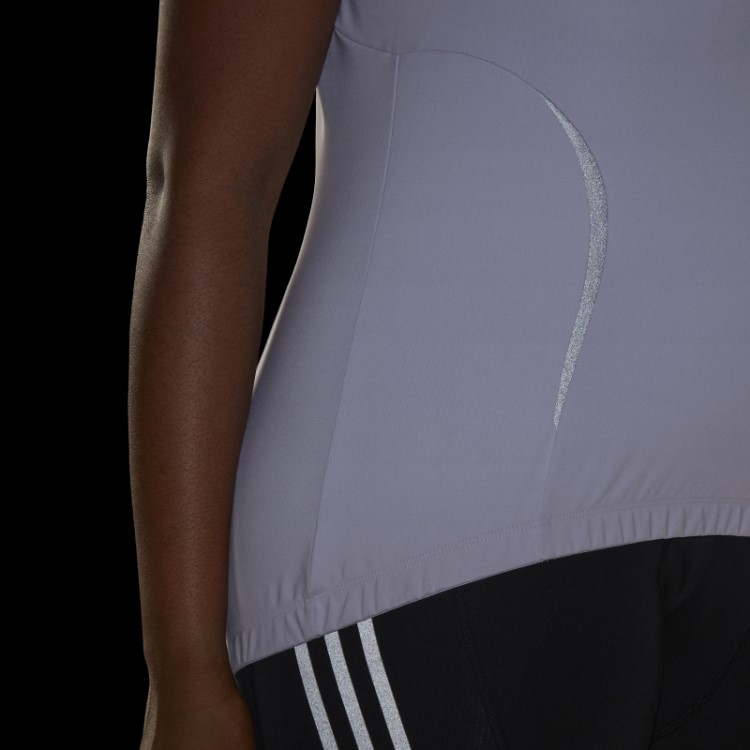 O Top De Ciclismo Sem Mangas (tamanho Grande) Adidas Silver Dawn