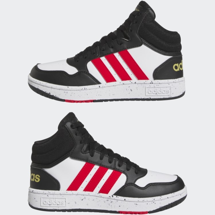 Sapatos Médios Adidas Pretos Elegantes