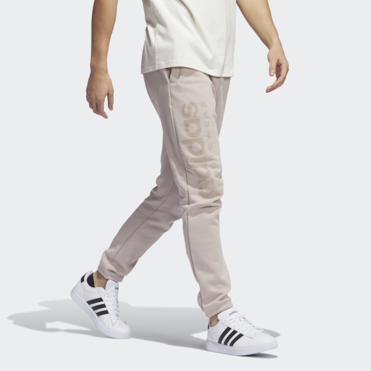 Calça De Lã Adidas Lounge Taupe