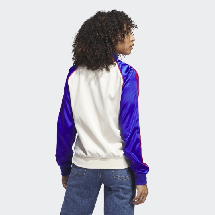 Adidas Cetim Sst Jaqueta Branca