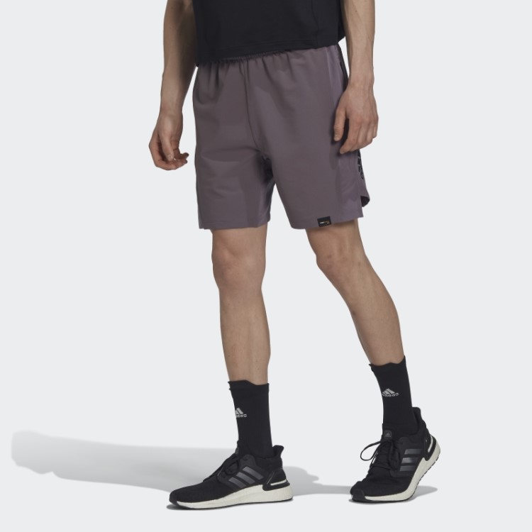 Bermuda De Cordura Cinza Adidas Trace