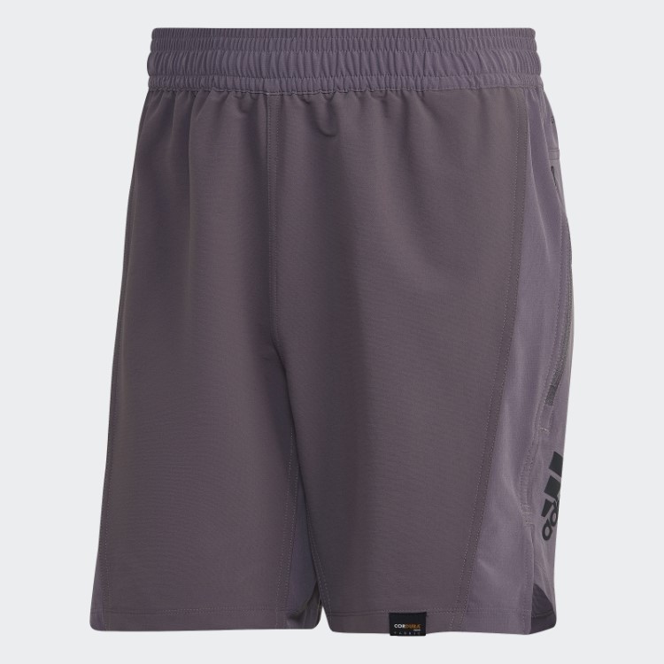 Bermuda De Cordura Cinza Adidas Trace