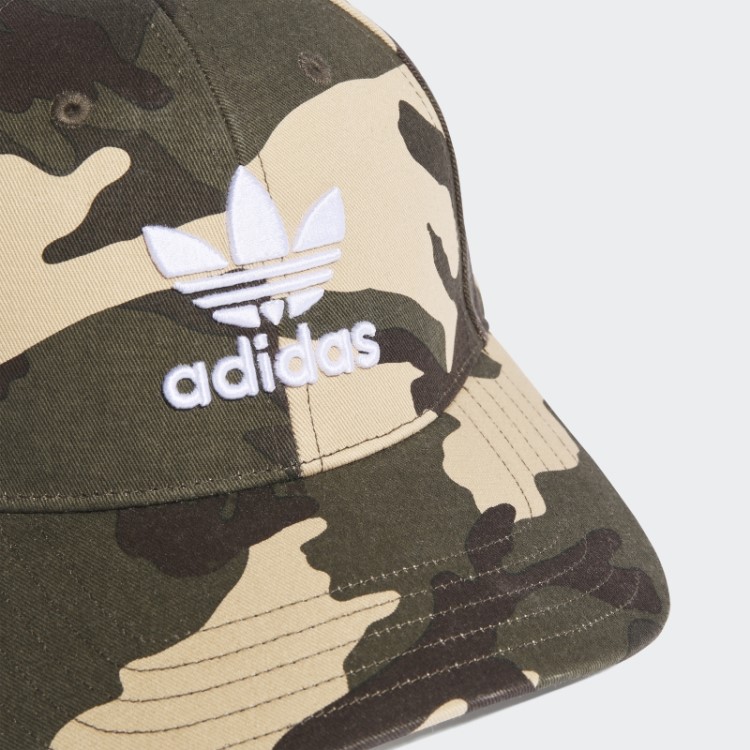 Boné De Beisebol Camuflado Olive Adidas