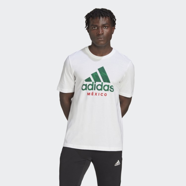 México Camiseta Branca Adidas
