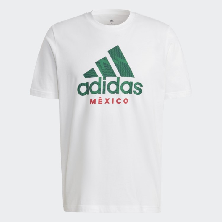México Camiseta Branca Adidas