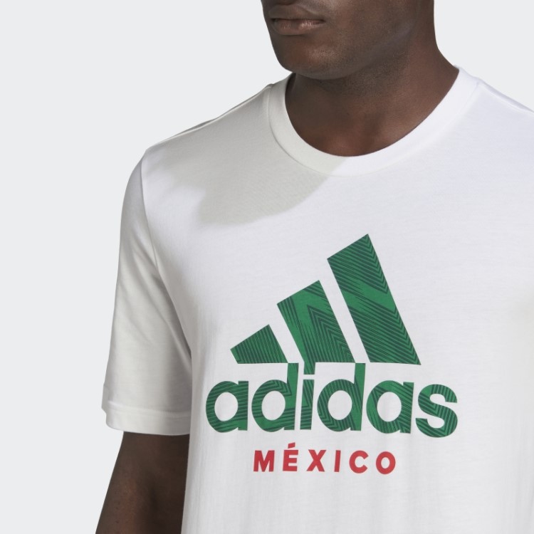 México Camiseta Branca Adidas