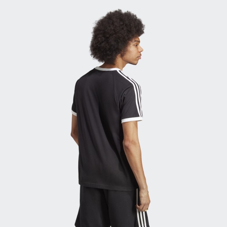 Adicolor Classics T-shirt 3 Listras Preto Adidas
