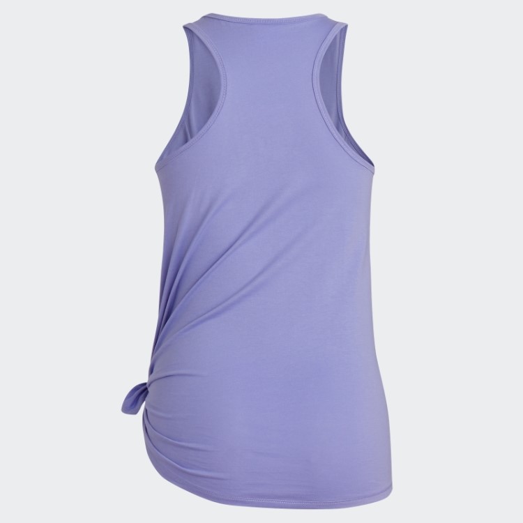 Regata Com Amarração Frontal Roxo Claro Adidas