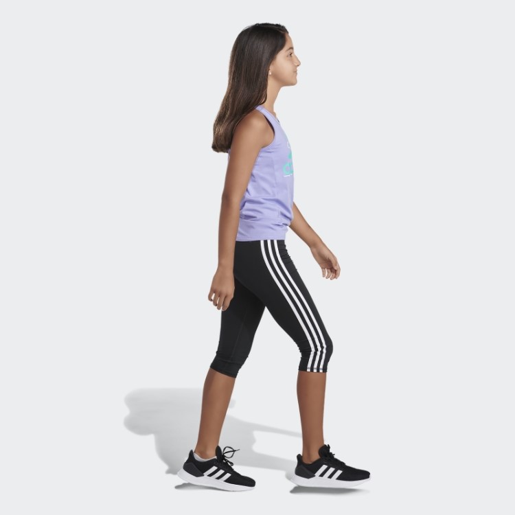 Regata Com Amarração Frontal Roxo Claro Adidas