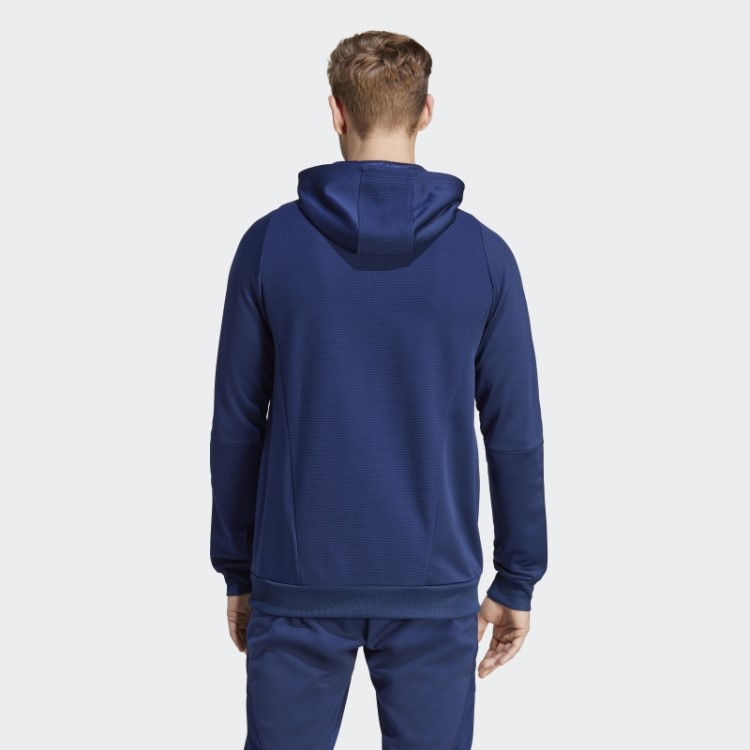 Moletom Italia Tiro 23 Azul Escuro Adidas