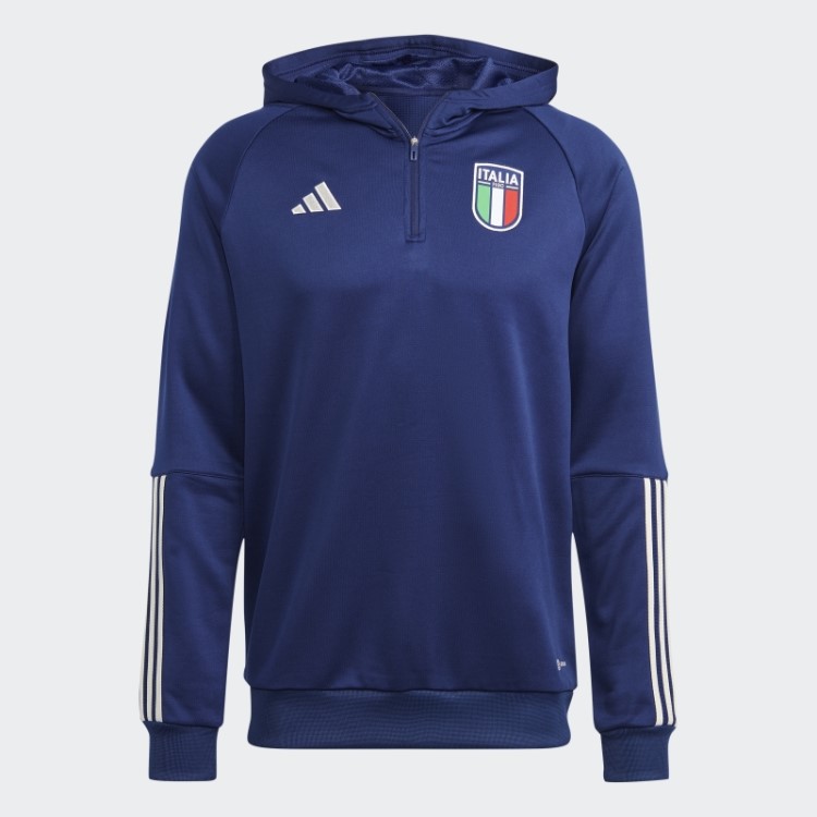 Moletom Italia Tiro 23 Azul Escuro Adidas