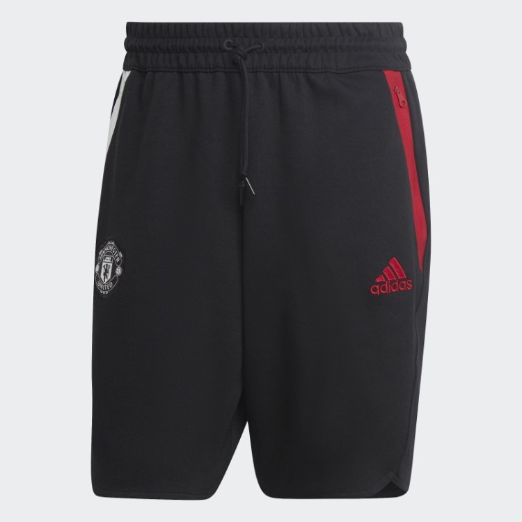 Bermuda De Viagem Manchester United Preto Adidas