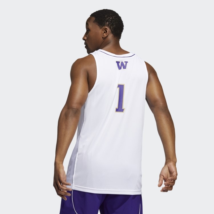Huskies Ncaa Swingman Jersey Branco Adidas