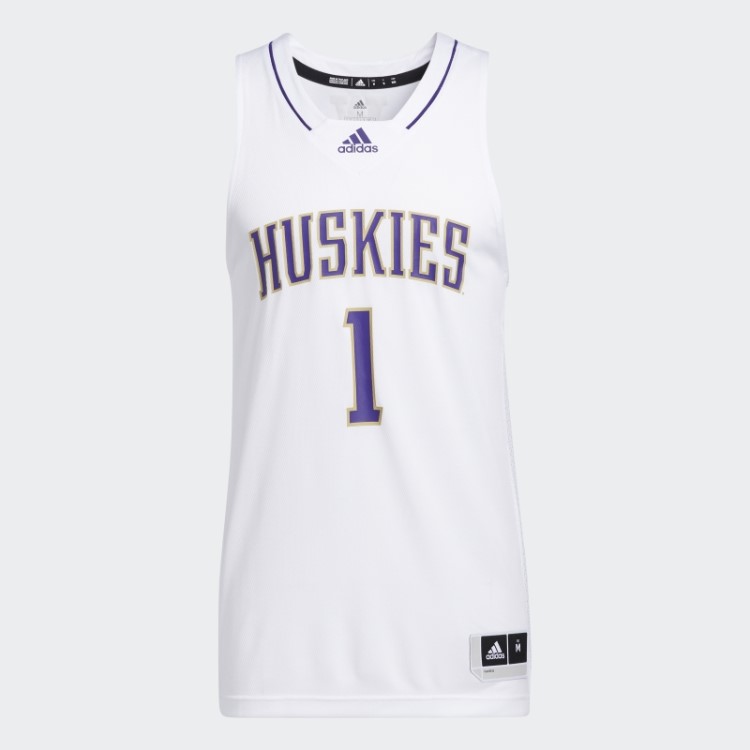Huskies Ncaa Swingman Jersey Branco Adidas