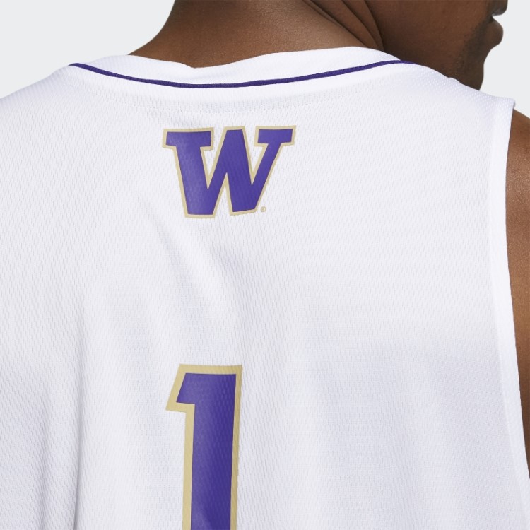 Huskies Ncaa Swingman Jersey Branco Adidas