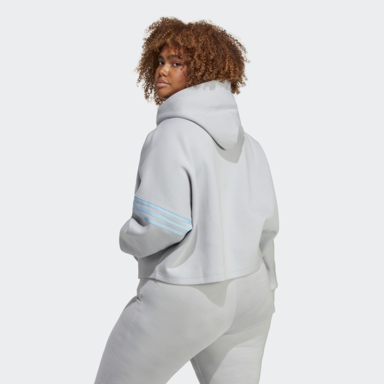 Moletom Adicolor Neuclassics (tamanho Grande) Onix Adidas