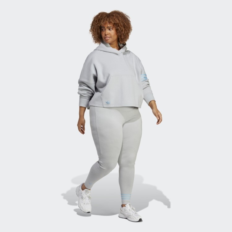 Moletom Adicolor Neuclassics (tamanho Grande) Onix Adidas