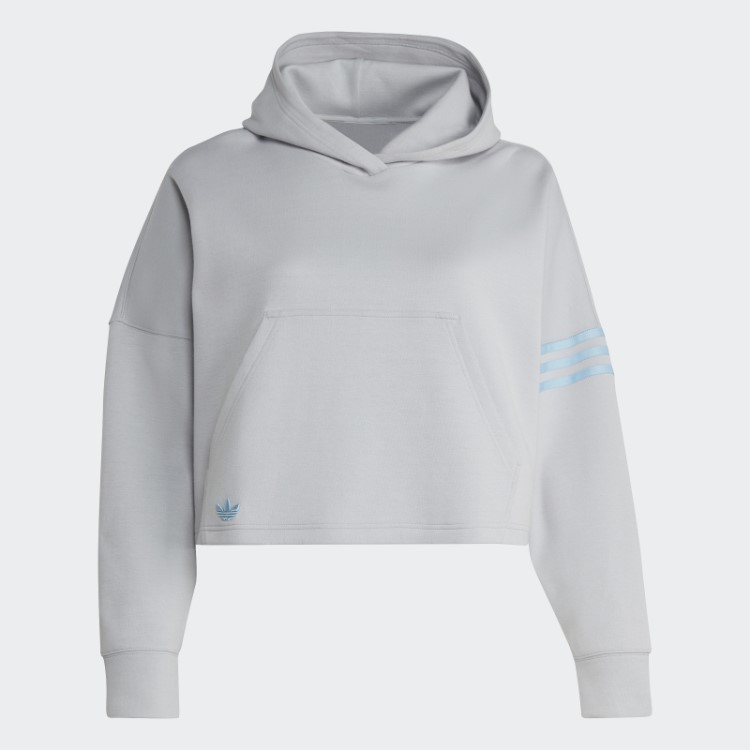 Moletom Adicolor Neuclassics (tamanho Grande) Onix Adidas