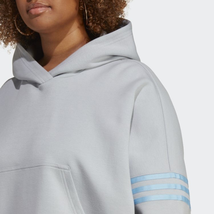 Moletom Adicolor Neuclassics (tamanho Grande) Onix Adidas
